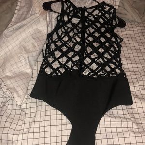 Fishnet Bodysuit Size 8 🖤